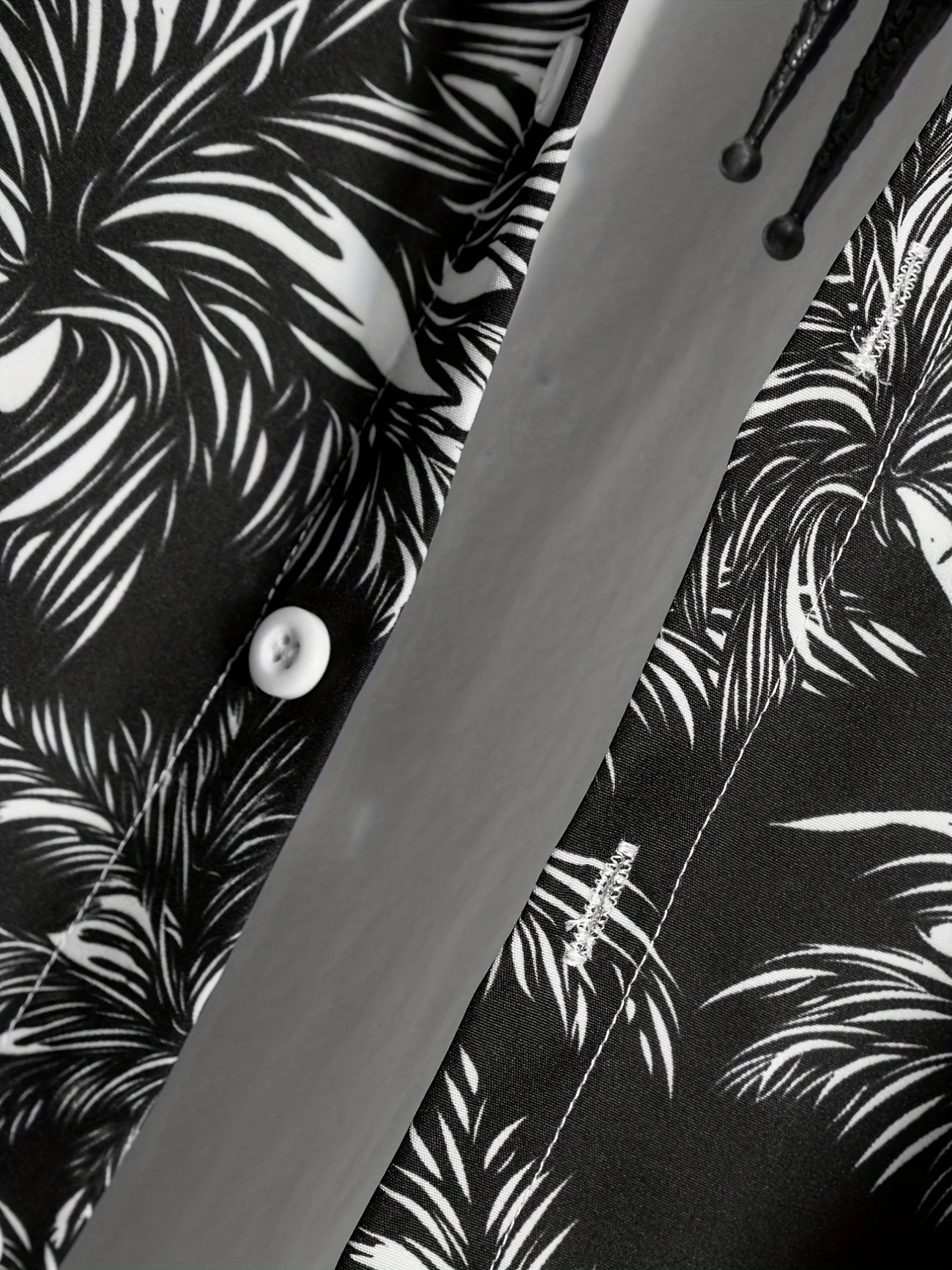 Hawaiian shirt and shorts