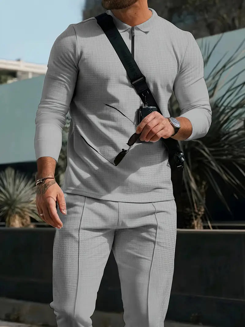 men's lightweight two-piece suit