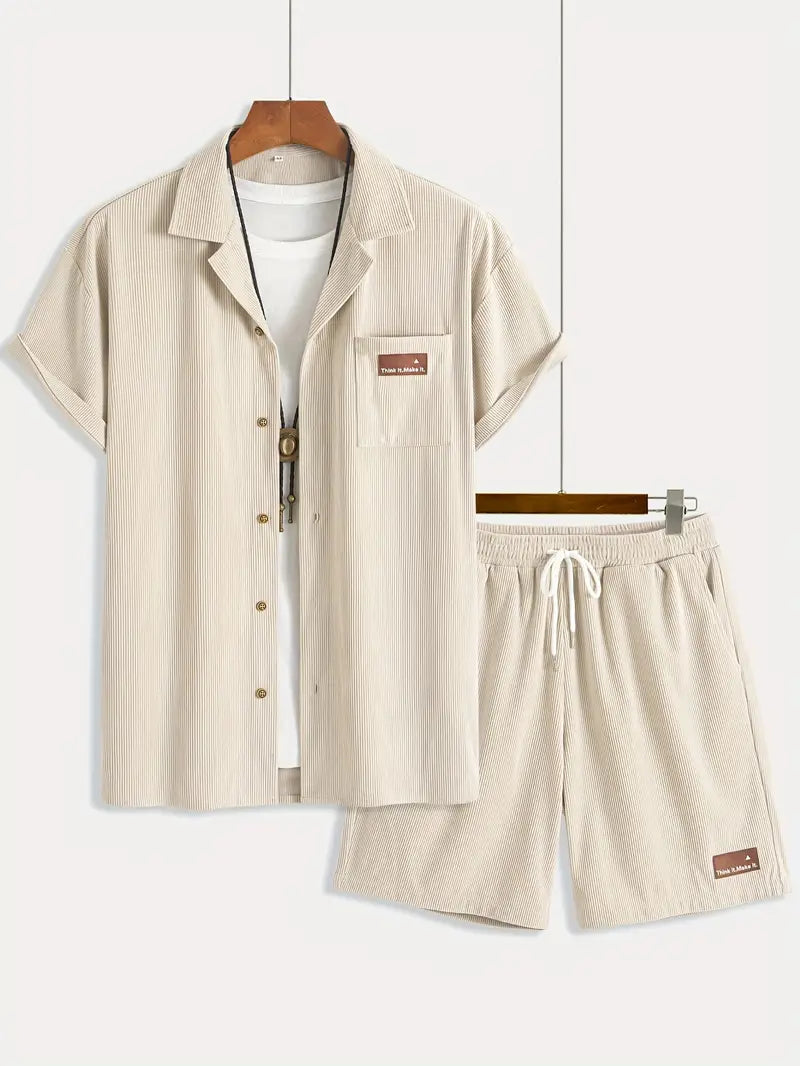 men's lightweight two-piece suit
