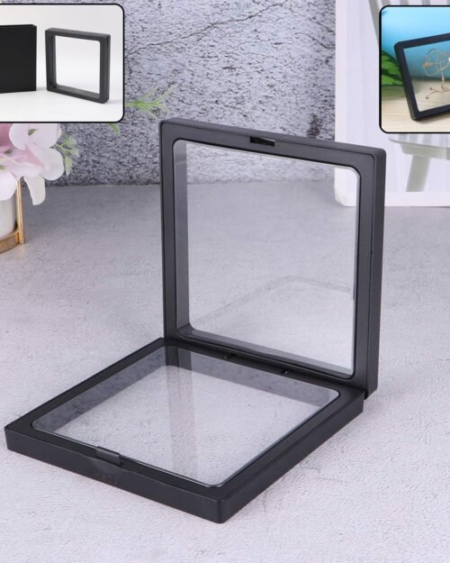 01_b4bd0520-6bab-454f-bc37-e4e0d9bbb5dd.jpg Transparent Jewellery Display Box � Floating 3D Effect for Showcasing