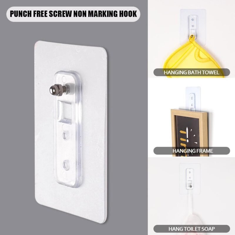 03_hook_6570a38d-ed8b-47ec-a6ac-49af67c02304.jpg Strong Adhesive Wall Hook � Damage-Free, Easy to Install