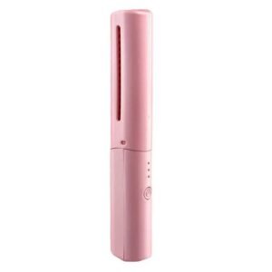 Mini Hair Straightener Brush � Cordless & Rechargeable for Travel