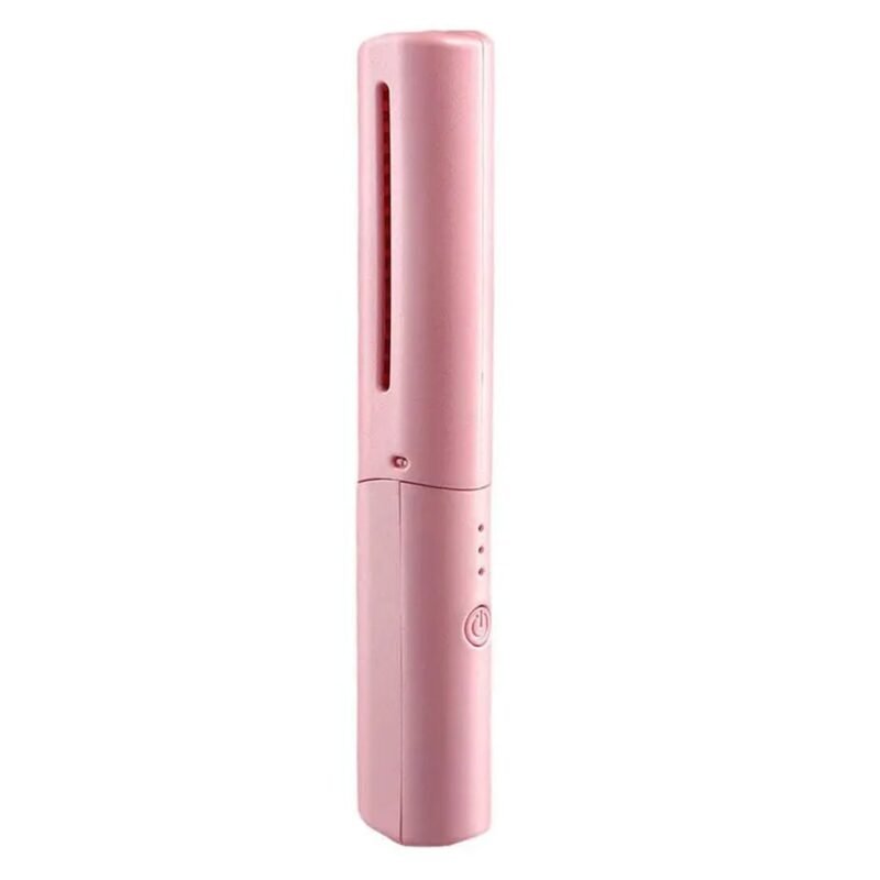 Mini Hair Straightener Brush � Cordless & Rechargeable for Travel