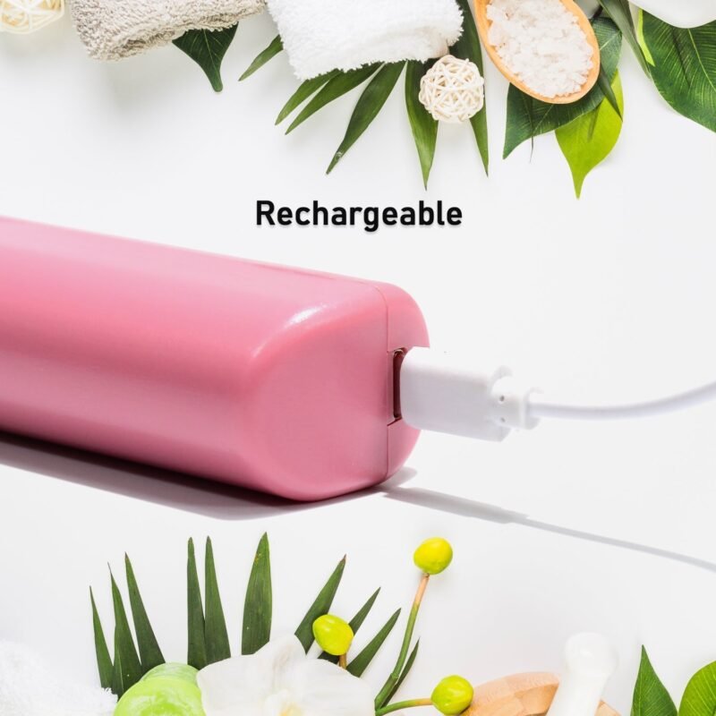 Mini Hair Straightener Brush � Cordless & Rechargeable for Travel
