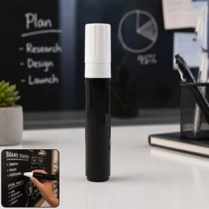 0bf5fa0c-6b36-4445-946b-a5c78111c6de.jpg Black Chalk Marker Pen � Liquid Erasable for Chalkboard & Glass