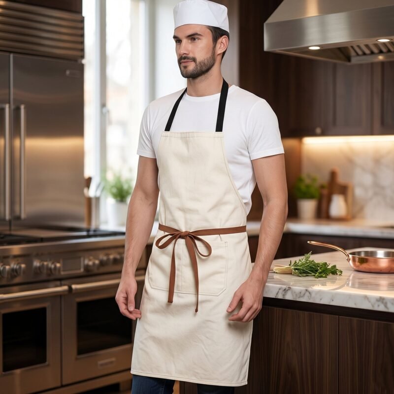 Waterproof Kitchen Apron � Adjustable with Pockets for Cooking