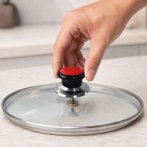 10893-03-product_000f4a18-c0e8-40db-a0af-1c0730927a19.jpg Pressure Cooker Lid Knob � Heat-Resistant Replacement Handle for Pots and Pans