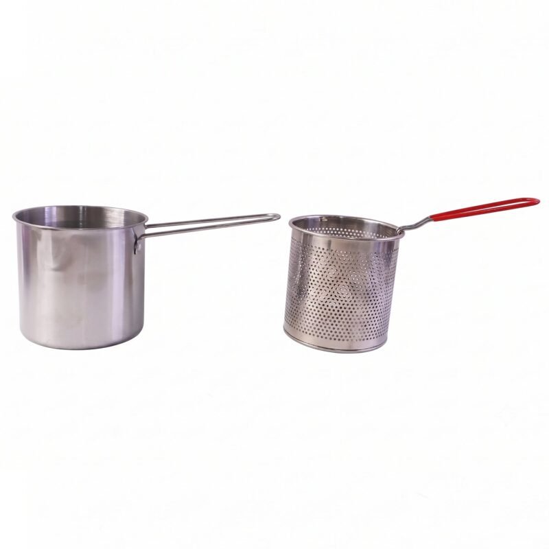 Stainless Steel Deep Frying Pot � Compact, Durable & Easy to Use