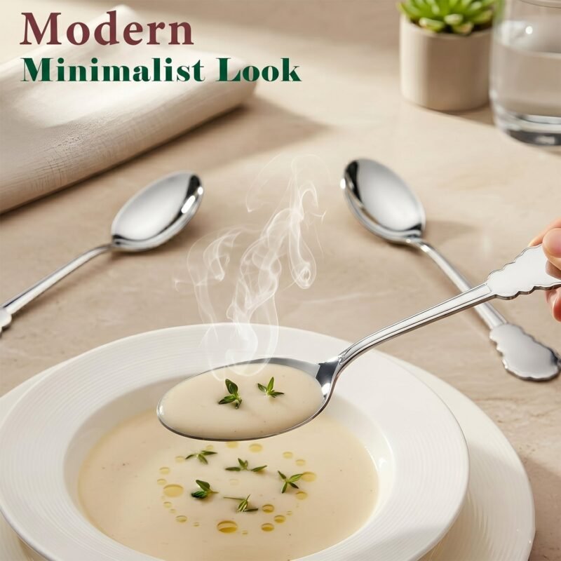 11242-08-live_04c27c89-c2c5-47e3-aa1a-efed1f4eb11e.jpg Stainless Steel Dinner Spoon � Elegant Carved Handle for Daily Use