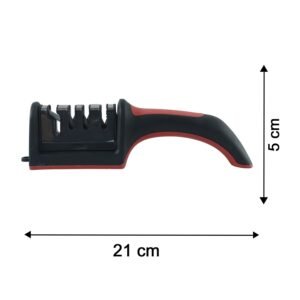 Manual Knife Sharpener � 4-Stage for Precise Blades and Scissors