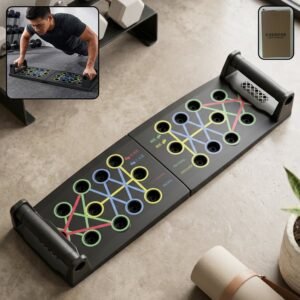 Multifunction Foldable Push Up Board � Space-Saving Upper Body Trainer