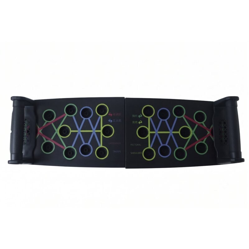 Multifunction Foldable Push Up Board � Space-Saving Upper Body Trainer