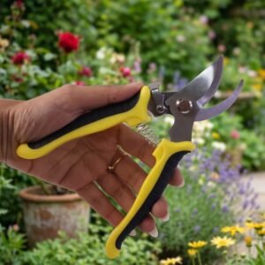 15304-08-live_d3dd3365-5df3-49b1-9813-f9fbd42e29df.jpg Heavy Duty Garden Pruning Shears � Sharp Stainless Steel Blades for Precise Cutting