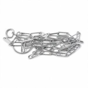 Heavy Duty Dog Chain Leash � Durable 67-inch Pet Tether for Control