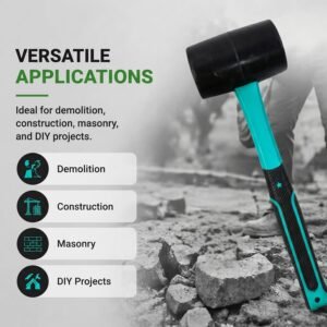 Heavy Duty Sledge Hammer � Durable Rubber Mallet for Construction