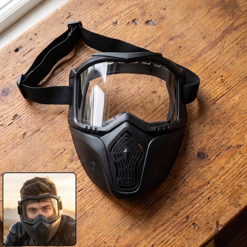 17096-01-no-sku_b1dfce64-49a6-4a96-aea1-ce3657e93f85.jpg Protective Bike Goggle Face Mask � Detachable Shield for Outdoor Safety