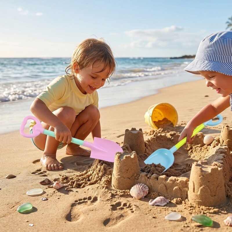17126-07-live_11cffbf0-8ec9-4959-a76d-31d536c2f96a.jpg Kids Beach Sand Shovel Toy Set � Bright, Durable & Easy to Handle