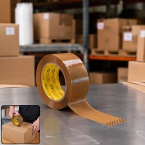 17139-03-product_2f3ff099-182a-42c7-8812-cd921fcc0cef.jpg Brown Cello Tape � Strong Adhesive Packing for Secure Shipping