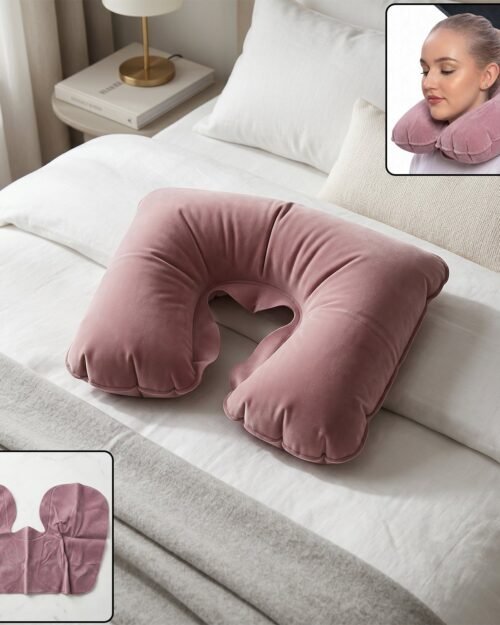 U-Shaped Travel Neck Pillow � Ergonomic Soft Foam Support for Comfort