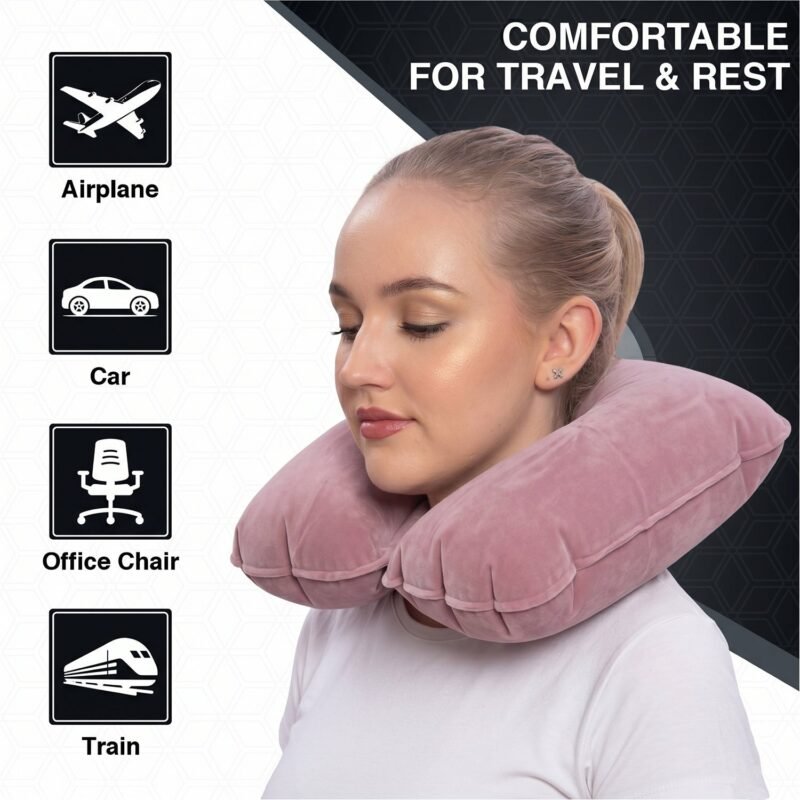 19241_07_live_0baf5caf-5b10-4d51-b8e8-ab1c3c6b645e.jpg U-Shaped Travel Neck Pillow � Ergonomic Soft Foam Support for Comfort