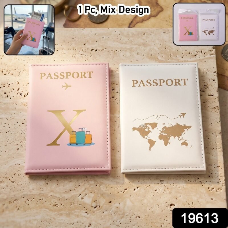 19613.jpg Travel Passport Holder Wallet � Stylish Mix Design & Compact