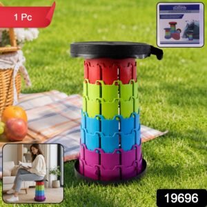 19696-02-sku_dd34d36b-fad4-4b07-b260-e5fd63c30305.jpg Telescopic Folding Stool � Portable, Adjustable Camping Seat