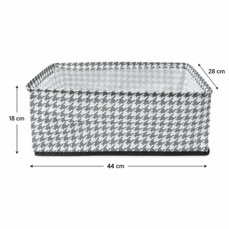 19761-05-white-bg_757b7201-967f-4c8c-9db0-354761dacc60.jpg Foldable Cloth Organizer Basket � Space-saving Home Storage
