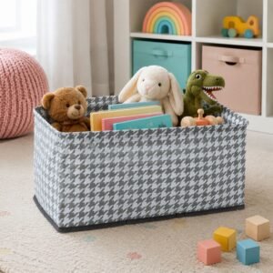 19761-07-live_44f18df1-ba8f-4b9a-9dc4-91af89f110e5.jpg Foldable Cloth Organizer Basket � Space-saving Home Storage