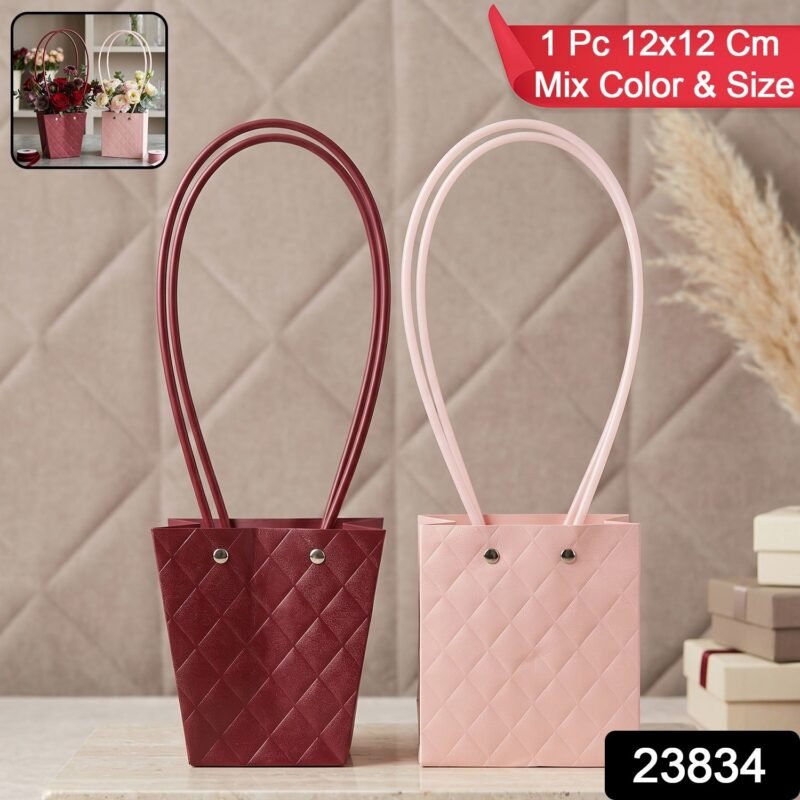 Foldable Flower Packaging Bag � Elegant & Water-Resistant Design