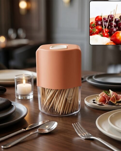 Toothpick Dispenser � Hygienic One-at-a-Time Pop-Up Design