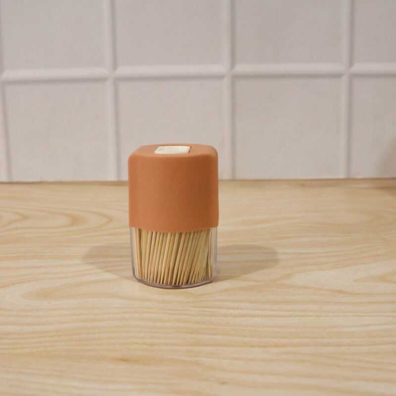 21977-03-product_8f652c32-77e5-44ed-ae8e-b5f67c6bdacb.jpg Toothpick Dispenser � Hygienic One-at-a-Time Pop-Up Design