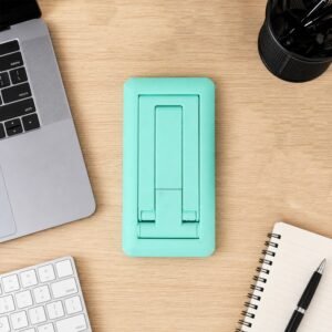 Foldable Mobile Phone Stand � Adjustable & Portable Desk Accessory