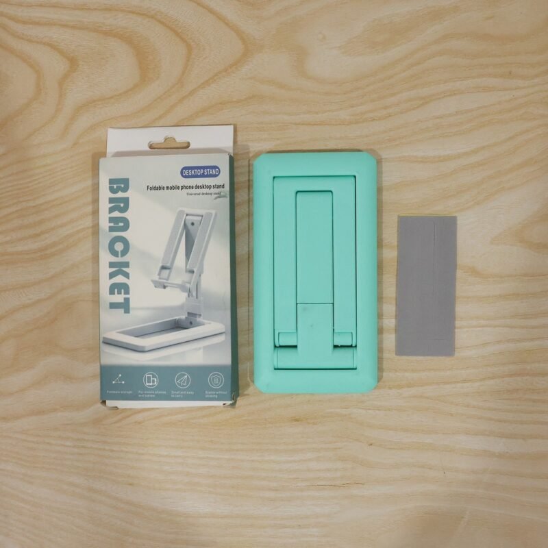 Foldable Mobile Phone Stand � Adjustable & Portable Desk Accessory