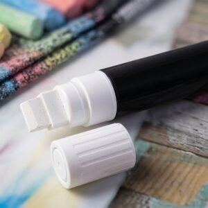 22111_08_4ac12615-07fd-467f-97a3-edcd516f3c6a.jpg Black Chalk Marker Pen � Liquid Erasable for Chalkboard & Glass