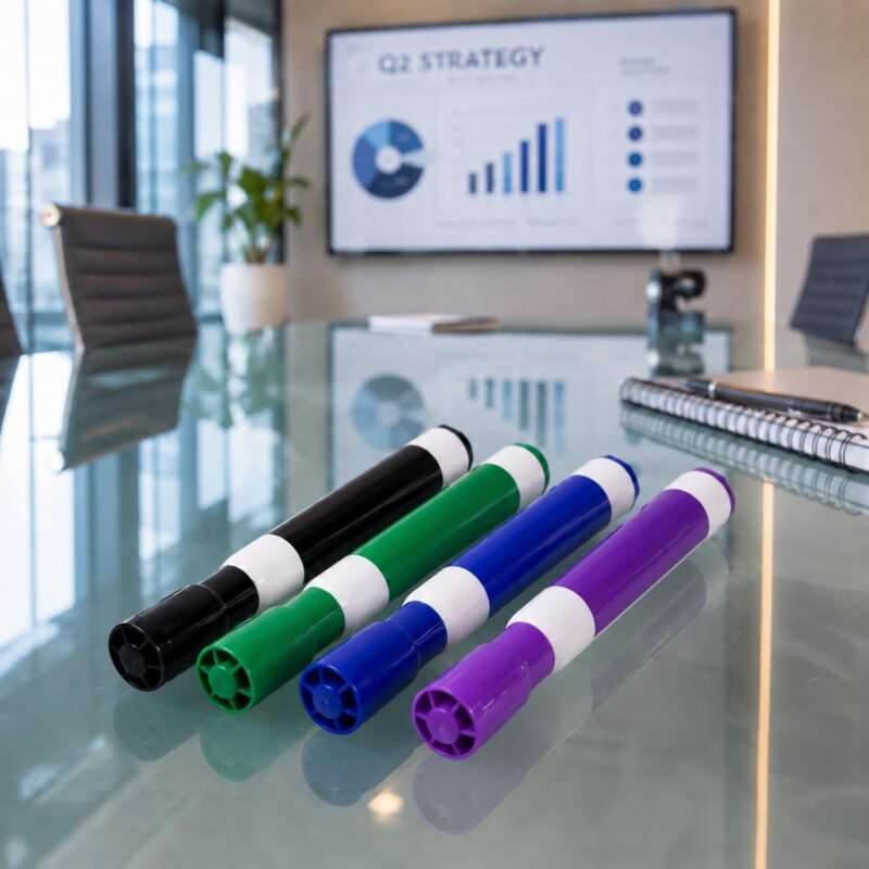 Dry Erase Marker � Vibrant Colors for Whiteboards & Glass Surfaces