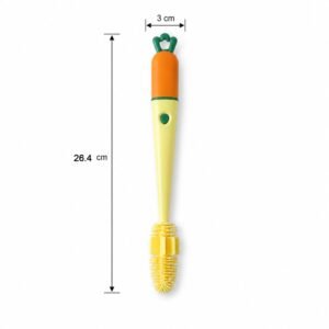 4 in 1 Silicone Bottle Cleaning Brush � Hygienic & Reusable