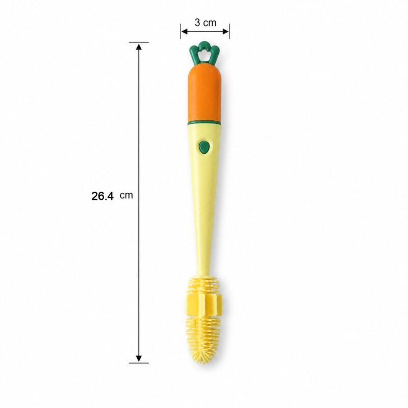4 in 1 Silicone Bottle Cleaning Brush � Hygienic & Reusable