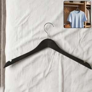 22880-01-no-sku_886033b5-36a7-4c12-b41b-1a122a4d137a.jpg Premium Cloth Hanger � Durable Non-Slip with Metal Hook for Wardrobe