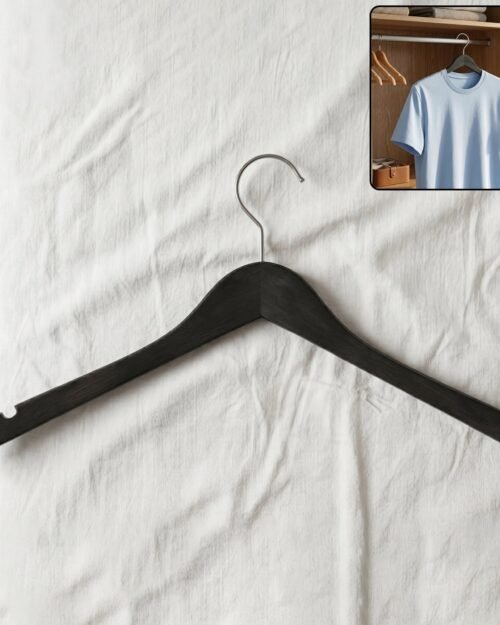 Premium Cloth Hanger � Durable Non-Slip with Metal Hook for Wardrobe