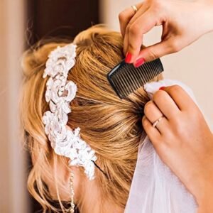 Plastic Hair Styling Side Comb � Firm Grip for Updos & Buns