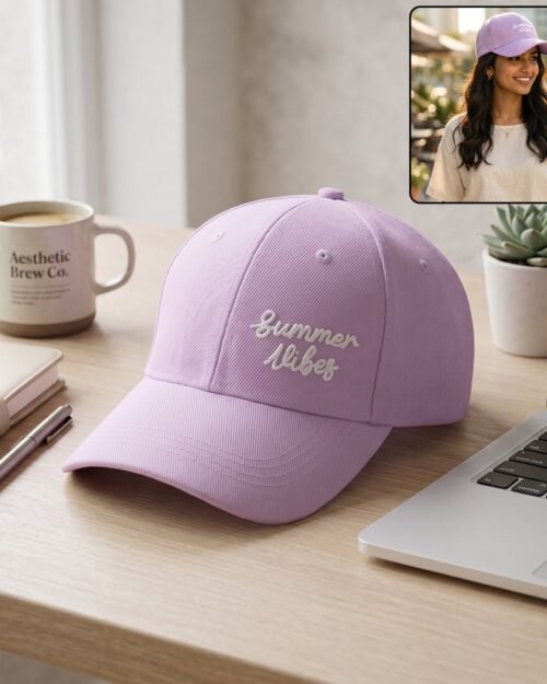 22889-01-no-sku_715750e3-01aa-4025-8170-5a0335324514.jpg Summer Vibes Embroidered Baseball Cap � Stylish Sun Protection