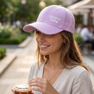 Summer Vibes Embroidered Baseball Cap � Stylish Sun Protection