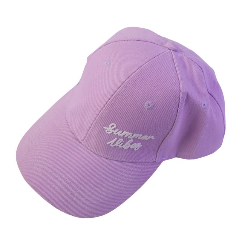 Summer Vibes Embroidered Baseball Cap � Stylish Sun Protection