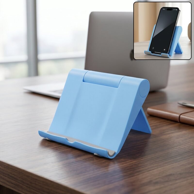 Mobile Phone Stand � Adjustable, Foldable & Portable for Desk Use