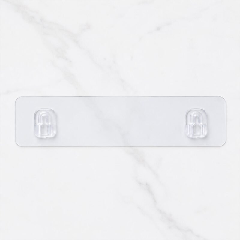 23480-03-product_ca3b98b2-3e43-4941-8d18-a1669f3ef132.jpg Adhesive Plastic Wall Hook � Strong & Waterproof for Home & Kitchen