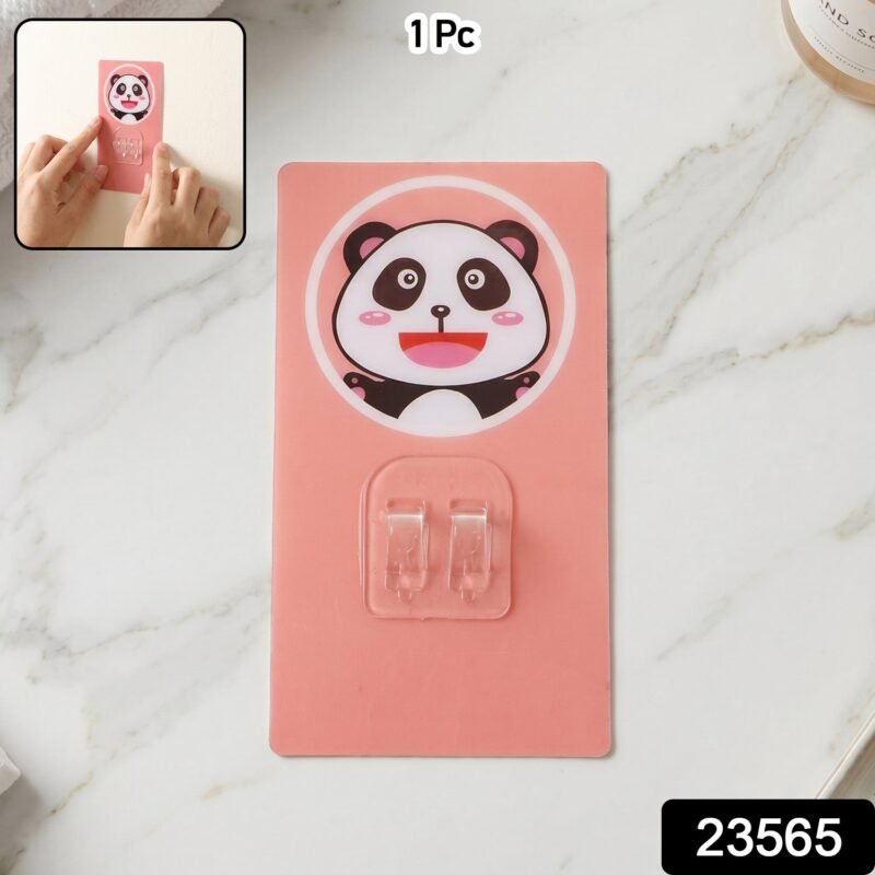 23565_e16530a0-d2bd-4125-9812-7d67db427564.jpg Cartoon Adhesive Wall Hook � Strong Hold & No Drilling required