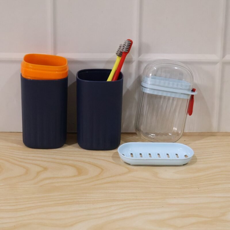 Bathroom Accessories Combo Set � Stylish & Travel-Friendly Organisation