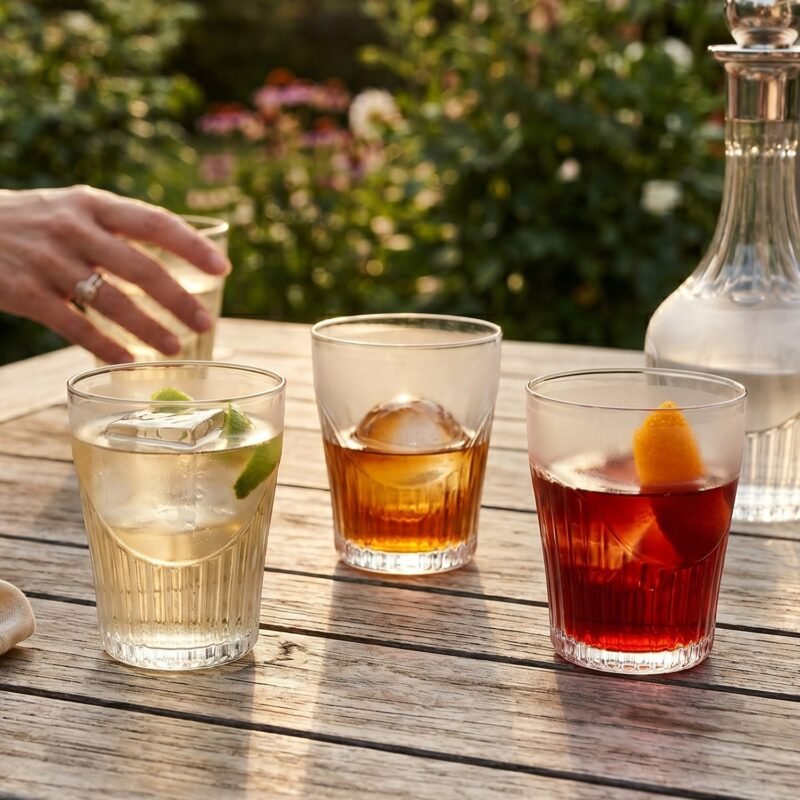 24059-08-live_a8bd513a-b950-4937-ac3d-90f4b1c04245.jpg Unbreakable Plastic Juice Glass Set � Safe & Stylish Drinkware for Home