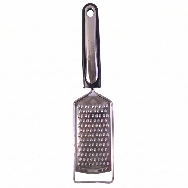 24503-05-white-bg_3e5c7259-efbb-4467-b833-f77f1deba828.jpg Stainless Steel Cheese Grater � Compact & Easy to Store for Kitchen Use