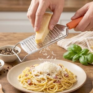 24504-07-live_e878ab9a-d022-4d6a-a98f-d28950d0318c.jpg Kitchen Grater � Multipurpose Stainless Steel Design for Easy Food Prep
